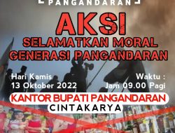 Buntut Acara Pan Asia Hash, Beredar Pamflet Aksi Selamatkan Moral Generasi Pangandaran