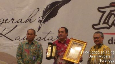 Perayaan Bulan Bahasa dan Sastra, Kabupaten Pangandaran Menjadi Pemenang Anugerah Kawistara 2022