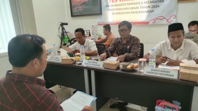 Ini Tahapan Yang Harus Dilakukan Peserta Calon Panwascam di Pangandaran, Jika Positif Narkoba Bisa Dikatakan Gugur