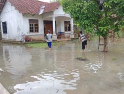 Diguyur Hujan Lebat dan Saluran Irigasi Tak Berjalan, Puluhan Rumah di Pangandaran Nyaris Terendam Banjir