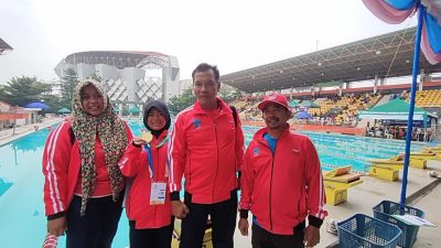 Atlet Renang NPCI Pangandaran Berhasil Meraih Medali Emas, Perak dan Perunggu di Event Peparda VI Jabar