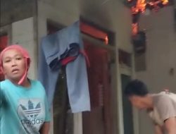 Innalilahi, Rumah di Pangandaran Alami Kebakaran Hebat, Diduga Akibat Korsleting Listrik