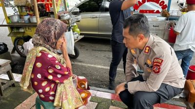 Kesulitan Mengais Rezeki, Para Pedagang di Alun-alun Kota Banjar Curhat ke Polisi