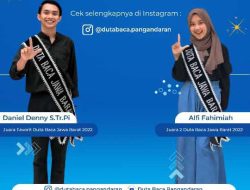 Pemilihan Duta Baca Pangandaran 2023 Sudah Dibuka, Cek Persyaratannya Disini