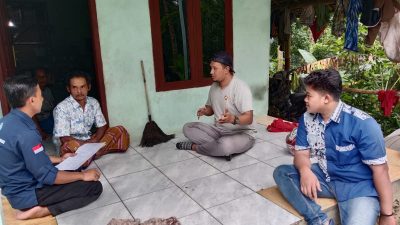 Pemilu 2024, Panwascam Kalipucang Pangandaran Lakukan Pengawasan Verfak Calon Anggota DPD