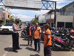 Satlantas Polres Banjar Bina dan Lakukan Penyuluhan ke Petugas Parkir