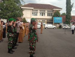 Bersama Melayani Masyarakat, Personel Polsek Purwaharja Polres Banjar Gelar Apel Gabungan