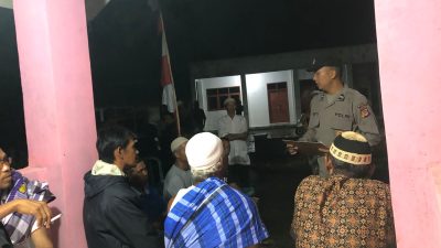 Sat Binmas Polres Banjar Kontrol Aktivitas Pelaksanaan Pos Ronda