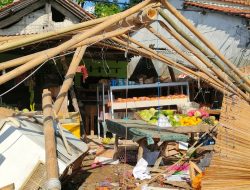 Tabrakan Ambulans Vs Truk di Pangandaran, Warung Sayuran Ikut Dihantam, Soim: Padahal Baru Belanja