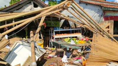 Tabrakan Ambulans Vs Truk di Pangandaran, Warung Sayuran Ikut Dihantam, Soim: Padahal Baru Belanja