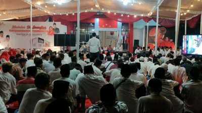 Gedung Sekretariat DPC PDIP Pangandaran Selesai Dibangun, Pengurus Gelar Tasyakuran