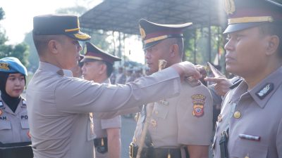 Kasat Reskrim dan Kasat Lantas Polres Banjar Beralih Tugas