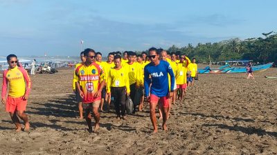 Siapkan Keamanan Pantai, Peserta Lifeguard se_Jabar Digembleng di Pangandaran