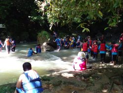 Tradisi Munggahan, Objek Wisata Citumang Pangandaran Ramai Pengunjung