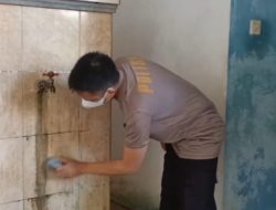Jelang Ramadhan Polres Pangandaran Lakukan Bersih-Bersih Masjid