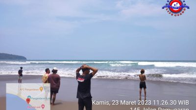 Anak Punk Tenggelam di Pantai Pangandaran Sudah Ditemukan, Baru Ketemu Satu