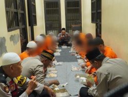 Buka Puasa Bersama Tahanan, Polres Banjar: Bulan Ramadan Jadikan Pendidikan