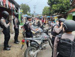 Patroli Bermotor, Polres Banjar Tingkatkan Kewapadaan Saat Ngabuburit