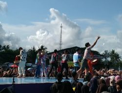 Kemeriahan Acara Karnaval SCTV Menghibur Warga Pangandaran