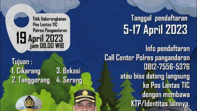 Mudik Gratis, Polres Pangandaran Siapkan 4 Bus