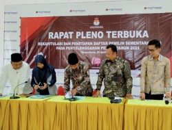 KPU Pangandaran Tetapkan DPS Pemilu 2024 Sebanyak 336.021 Pemilih