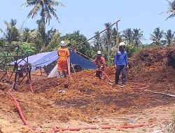 Gegara Putung Roko, Pabrik Sabut Kelapa di Pangandaran Kebakaran