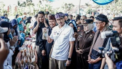 Masuk ADWI 2023, Menparekraf Sandiaga Uno Kunjungi Desa Wisata Selamanik di Ciamis