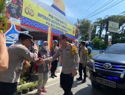 Hari Raya IdulFitri 1444 Hijriah, Kapolres Pangandaran Pastikan Keamanan Jalur