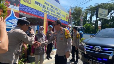 Hari Raya IdulFitri 1444 Hijriah, Kapolres Pangandaran Pastikan Keamanan Jalur