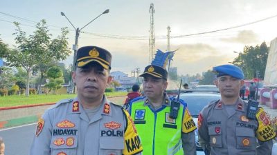 Wisata Pangandaran Terjadi Lonjakan Pengunjung, Ini Yang Dilakukan Kapolres Pangandaran 