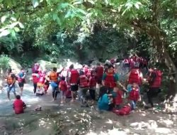 H+1 Libur Lebaran, Objek Wisata Citumang Pangandaran Mulai Didatangi Pengunjung