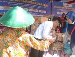 Beberapa Komoditi di Pasar Murah Ramadhan Kota Banjar Diserbu Masyarakat
