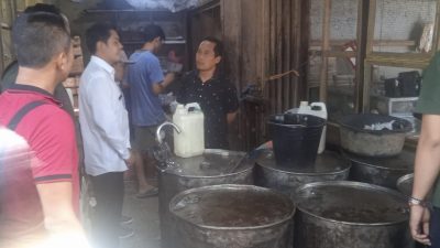 Awasi Harga dan Ketersediaan Kebutuhan Pokok, SatReskrim Polres Pangandaran Sidak Pasar Tradisional