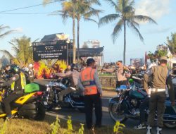 Jalan Raya Pangandaran Diramaikan Ribuan Moge