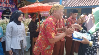 Meriah, SDN 1 BJB Langensari Gelar Acara Perpisahan