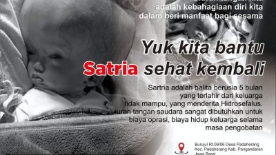 Tolong, Balita di Pangandaran Butuh Uluran Tangan