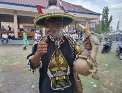Kerap Dianggap ODGJ, Abah Iso Hadiri Hari Jadi Ciamis