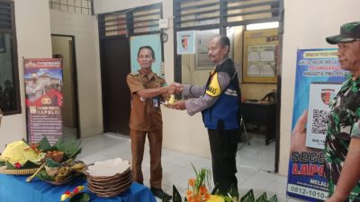 Kejutan, Camat dan Personel TNI Datangi Mapolsek Kalipucang Polres Pangandaran