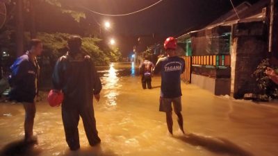 Hujan Deras, Ratusan Rumah di Pangandaran Terendam Banjir