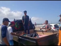 Tekor, Pemotor Terjun Bebas di Jembatan Merah Cikidang Pangandaran