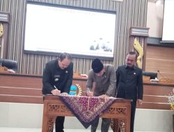 DPRD Pangandaran Tetapkan Perda P2APBD T.A 2022