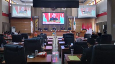 Rapat Paripurna DPRD Kab.Pangandaran, Begini Penjelasan Bupati Pangandaran Tentang KUA dan PPAS TA 2024