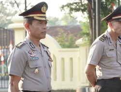 AKBP Muslim dan Ipda Suprapto di Polres Banjar Dapat Kenaikan Pangkat