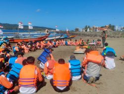 HUT SAR Barakuda Pangandaran, Bersama JQR Latih Nelayan