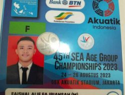 Faishal, Atlet Akuatik Pangandaran Wakili Indonesia di SEAA