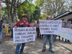 Kantor BBWS Citanduy Kota Banjar Digeruduk Petani