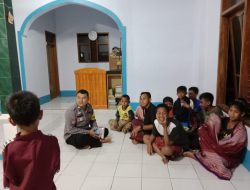 Program Kapolri, Kapolsek Kalipucang dan Bhabinkamtibmas Datangi Sekolah