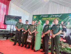 Momen Kesedihan Pisah Sambut Dandim Pangandaran