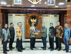 Jelang Sarasehan Nasional 25 Tahun IJTI, Pengurus Pusat Sampaikan Gagasan Jurnalisme Positif ke Menkopolhukam