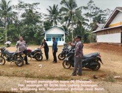 Pemilu 2024, Polisi di Pangandaran Blusukan Cek Lokasi TPS